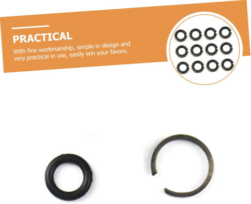 BESTonZON 12 Sets Wrench-Ring Impact Wrench Socket Retainer, 3/4 to 1/2 Impact Adapter Retainer Ring