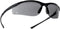 Boll Safety 253-CT-40045 Contour Safety Eyewear, Semi-Rimless Nylon Frame, Smoke Lens