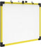 Quartet 24 x 18 Inches Industrial Magnetic Whiteboard with Yellow Frame (724120)