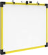 Quartet 24 x 18 Inches Industrial Magnetic Whiteboard with Yellow Frame (724120)