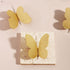 SANCHAKOU 2Pcs/Set Dresser Handles Knobs Bedside Cabinet Brass Butterfly Handle Cabinet Door Cabinet Wardrobe Shoe