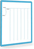 Dry Erase Division & Multiplication Chart White Board 9" x 12", Double Side Table Math Manipulatives for Kids