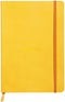Rhodia Rhodiarama SoftCover Notebook - 80 Dots Sheets - 6 x 8 1/4 - Yellow Cover