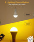 Bulbs 5 Light,1800mAh Bulb USB Rechargeable Light with Remote Timer, Light Modes, Daylight & Amber Rechargeable LED
