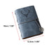 Detachable Hand Ledger Refillable Diary Sketchbook Notebook with Four Inner Cores Leather, Blue