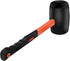 12 Oz Rubber Mallet Hammer with Shock-absorbing Handle for Floor Installation, Camping, Tent Stakes, Home Decoration
