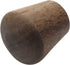 10 Wealrit pcs Small Cone Cabinet Knobs with Screws,Black Walnut Drawer Handles,Wood Cabinet Handles for Dresser