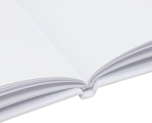 Paper Junkie 6 Pack Blank Hardcover Books, 5 x 5-inch, 36 Sheets Each for Kids' Stories, Scrapbook & Journal