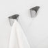 2 Pack, AH7201-2-P2 KES Kitchen Towel Hooks Self Adhesive Dish Towel Holder Hand Towel Hook Hanger Rustproof Stainless