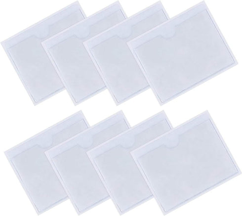 JINTOU Clear Self-Adhesive Ticket and Note Holders for Car Windscreen - Protect Your