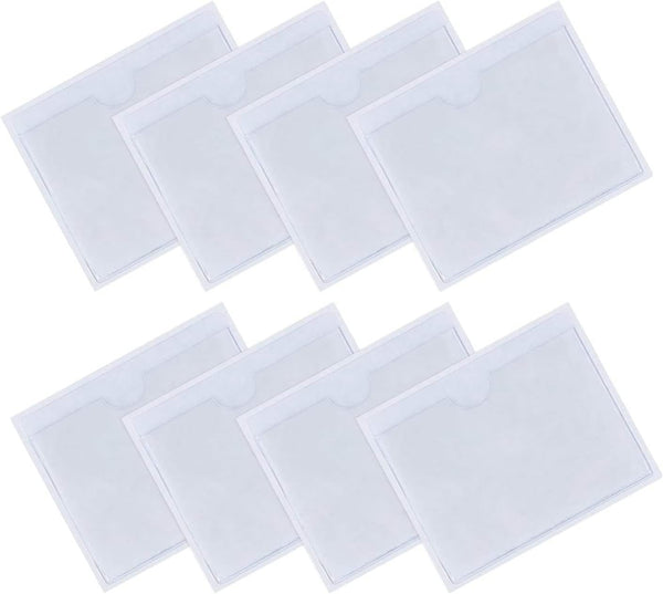 JINTOU Clear Self-Adhesive Ticket and Note Holders for Car Windscreen - Protect Your