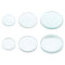 PATIKIL 6 Pack Glass Optically Polished Round Edges Lens, 5cm, 10cm Focal Length Double Convex and Concave