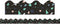 Eureka Black, Pink, and Green Confetti Pattern Extra Wide Bulletin Board Trim and Classroom Decoration Strips, 12pcs, 3.25'' x 37'' by Eureka