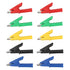 Folders Safety Test Clips 10pcs/Set P2002 20A 4mm Banana Jack Safety Test Clip for Multimeter
