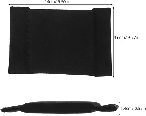 5.51X3.77X0.55In KICHOUSE Camera Bag Divider Insert Padded Organizer for Dslr Mirrorless Cameras Lens Compartments