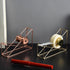 Tape Dispenser Desktop Metal Wire Holder Cutter Stand for Home Office School Stationery Gold