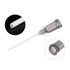 uxcell 20 Pcs 16G Plastic Dispensing Needles, 1" PTFE Glue Needle Tube Blunt Luer Lock Tips with PP Flexible Needle for