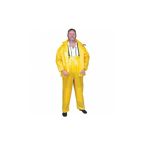 Rain Bib Overall, YLW, 3XL