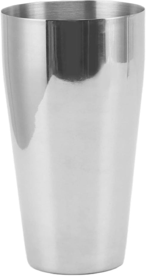 Stainless Steel Malt Milkshake Ice Cream Mixer - Thickening Metal Drinking Glass for Bar, Hand Blender Malt Cup, 750ML