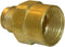 LASCO 5/8-Inch Female Flare by 15/16-Inch Male Flare Brass Adapter, 17-5859
