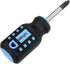 Magnetic Tip Phillips Screwdriver, 6mm Dia 4.2" Long CR-V Cross-Head Nut Driver with Cushion Grip Handle for
