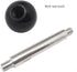 NGe 2pcs Machine Tool Handle with Ball Knob, Threaded Revolving Handle for Machine Tool Accessory