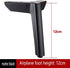 ZHAO SHOP 1PCS Light Luxury Tv Cabinet Foot Bedside Table Foot Support Leg Bed Leg Metal Leg