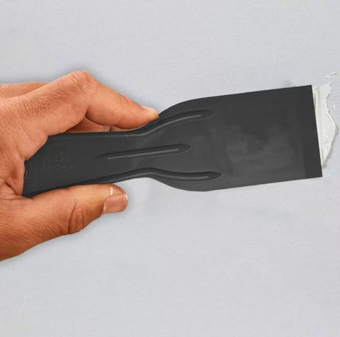 Edward Tools Plastic Knife Set - 4 Piece Heavy Duty Putty Knife Set includes 1 1/2 Putty Knife, 3 ,4 Spreader Knives, 6 Taping Knife - Double Strength Plastic - Reusable Easy Clean Tools by Edward Tools