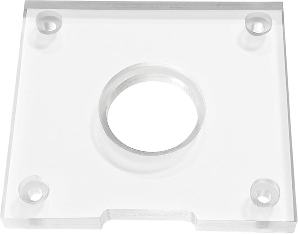 Fastfish 3/8" Thick Router Baseplate Upgrade with Bushing Compatibility for Bosch Colt PR20EVS