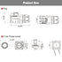 2 Pin Waterproof Connectors, M20 Power Connectors, Waterproof Electrical Connectors for Automotive and Marine