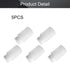 Othmro PE Plastic Lab Chemical Reagent Bottles, 5pcs 150ml/5.1oz Wide Mouth Round Sample Storage