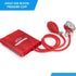 DS-9181-RD Primacare Professional Aneroid Sphygmomanometer and Sprague Rappaport Stethoscope, Manual Blood Pressure Kit