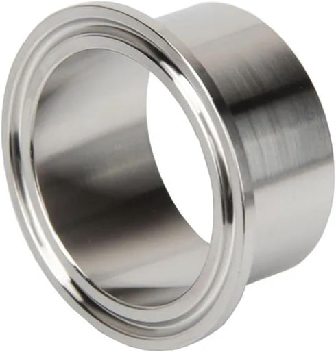 LPTBDTT 304 19 25 32 38 45 51 63 76 89 102 108mm Brewing(19mmx 50.5) Sanitary clamp Sanitary Stainless Steel Weld