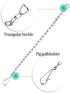 3 Pcs Toilet Bowl Chain Replacement, Stainless Steel Universal Flapper Chain Replacement Kit