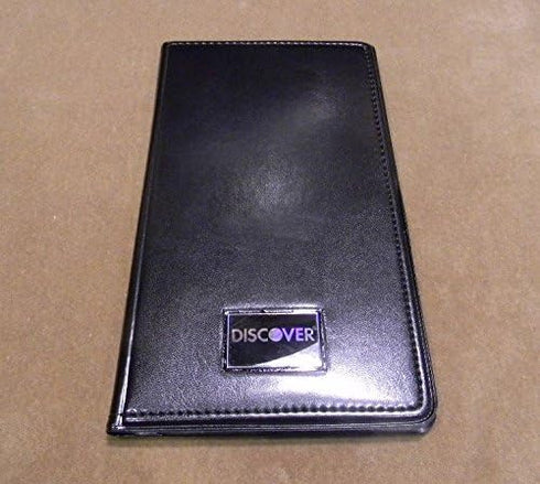 Waiter book New Restaurant Waitstaff Waiter Waitress Double Panel Checkbook Presenter Leather Black Good Quality
