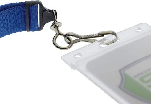 Specialist ID SPID-0065 Frosted Vertical Rigid Plastic Badge Holder