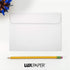 LUXPaper A7 Invitation Envelopes, 5 1/4" x 7 1/4", White, 50 Qty