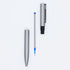 DunBong 5 Pack Spiral Refill, Replaceable Gel Ink Rollerball Refills, 0.5mm Medium Point, Blue