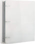 JAM PAPER Plastic 2 inch Binder - Clear 3 Ring Binder - Sold Individually by JAM Paper