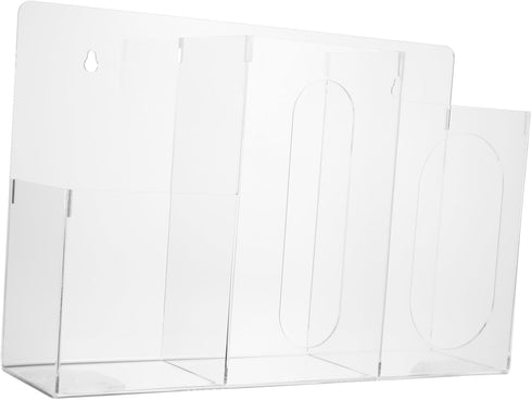 Garneck 1pc Acrylic Storage Box Wipe Holder for Bathroom Tissue Box Punch