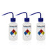 Distilled Water Narrow Mouth Wash Bottles, 3pcs of Vol.500ml, LDPE Material, WBD500-003