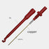 2PCS J30016 Multimeter Test Hook Piercing Probe Kit with 4mm Insulation Connector for Car Repair Test Needle CAT II