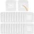 EaseCare 30 Pcs Feeding Tube Covers G Peg Tube Holder Split Drain Adhesive