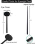Eye Chart, Snellen Eye Chart for Eye Exams 20 Feet with Wood Frame, Canvas Low Vision Wall Chart