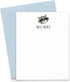Raccoon Note cards for kids, Forest Animals Baby shower thank you cards,