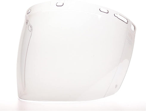 Pyramex Safety Full Face Shield Eye & Face Protection (Headgear Not Included), Clear Tapered Polycarbonate - ANSI Z87+