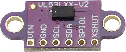 2PCS VL53L0X Time of Flight Ranging Sensor Breakout 940nm Laser Accurate Distance Module I2C IIC
