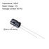 100uF 10V 5x7mm 50Pcs uxcell Electrolytic Capacitor, Radial Leads Aluminum Capacitors for TVs, LCD Monitor, VCD