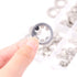 Hilitchi 180 Piece 304 Stainless Steel Internal Tooth Starlock Washers Assortment Kit - 7 Sizes