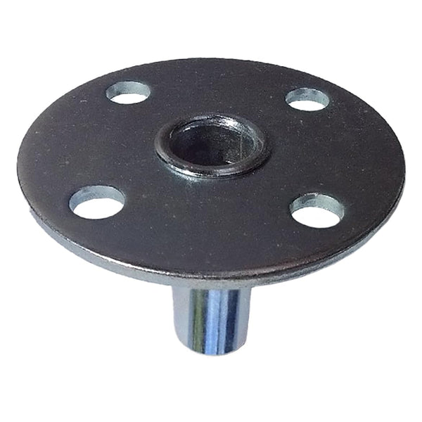 Broad Brimmed Top Hat Caster Socket for 7/16-inch Caster Stem, Set of Four (Piano)
